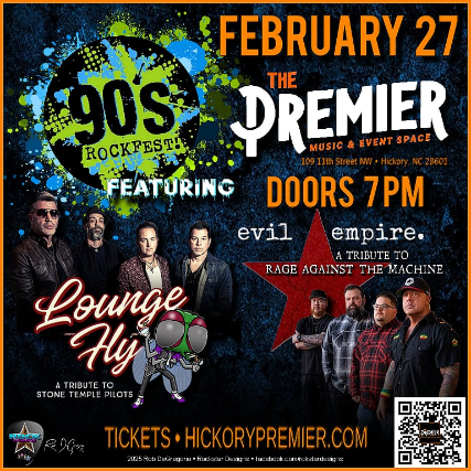 90's Rock Fest - Lounge Fly (STP) & Evil Empire (RATM)