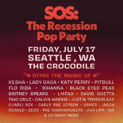 SOS: The Recession Pop Party