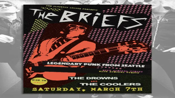 *SOLD OUT* KEXP/Sonic Reducer & Clock-Out Lounge Present: The Briefs w/ The Drowns, The Coolers