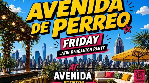 #1 PERREO AVENIDA - Latin Reggaeton Rooftop Party