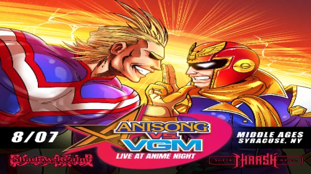 ANIME NIGHT w/s/g Super Thrash Bros