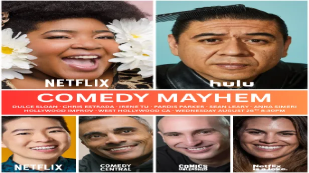 Comedy Mayhem ft. Pardis Parker, Dulce Sloan, Chris Estrada, Irene Tu, Anna Simeri, Sean Leary