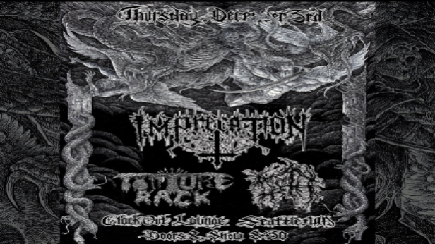 Clock-Out Lounge Presents: Imprecation w/ Torture Rack and Noroth (record release)