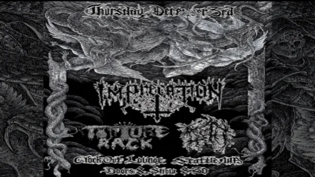 Clock-Out Lounge Presents: Imprecation w/ Torture Rack and Noroth (record release)