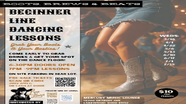 Beginner Line Dancing Lessons!