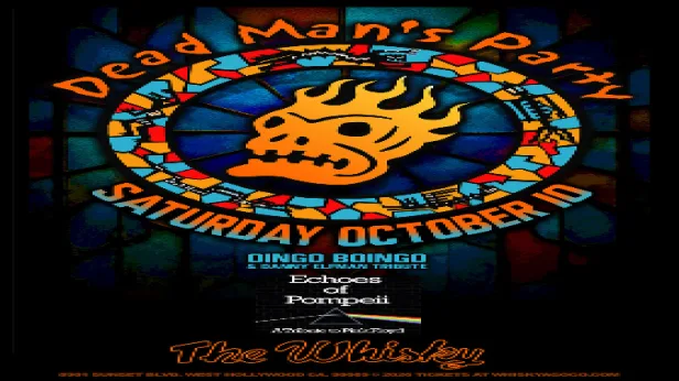 Dead Man's Party (Tribute to Oingo Boingo + Danny Elfman), Echoes of Pompeii (Pink Floyd Tribute), Mr. Funny Man