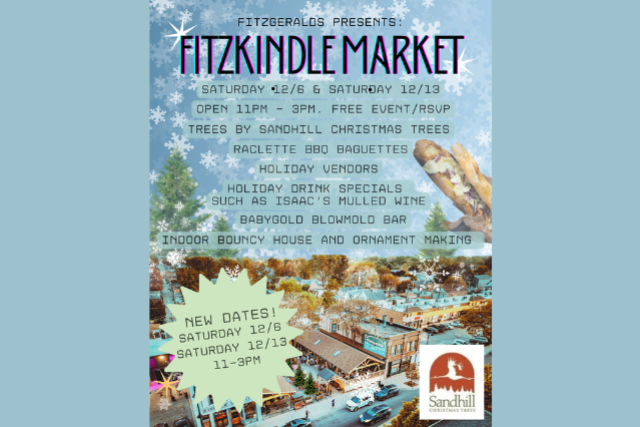 FITZKINDLE MARKET: A Christmas Tree Lot and Holiday Extravaganza!