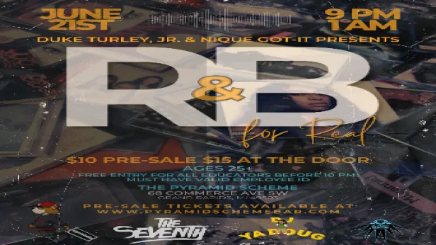 R&B for Real - Hosted By Duke Turley & DJ Sanjay