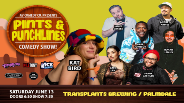 PINTS & PUNCHLINES COMEDY SHOW!!