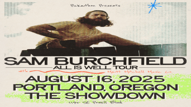 All Is Well Tour: Sam Burchfield with Matt Mitchell Music Co.