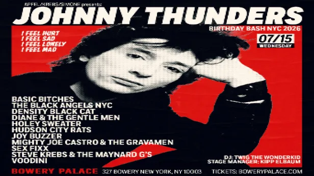 Johnny Thunders Birthday Bash
