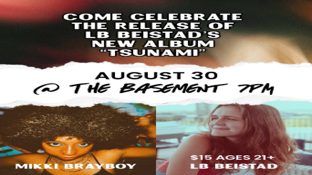 LB Beistad - "Tsunami" Album Release w/ Mikki Brayboy