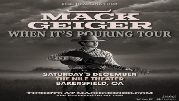 MACK GEIGER: WHEN IT'S POURING 2026 TOUR