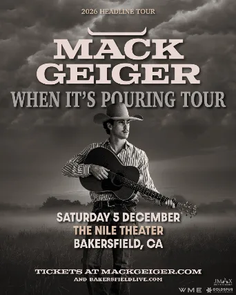 MACK GEIGER: WHEN IT'S POURING 2026 TOUR