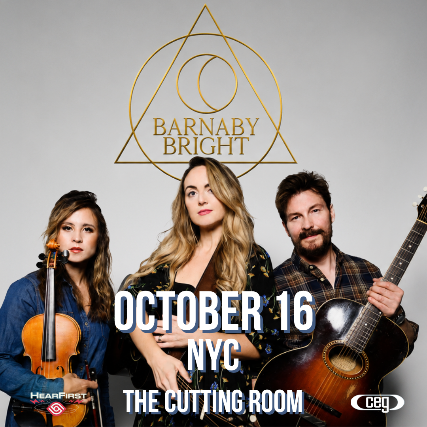 CEG & HearFirst Present Barnaby Bright (Indie Folk Singer Songwriter)