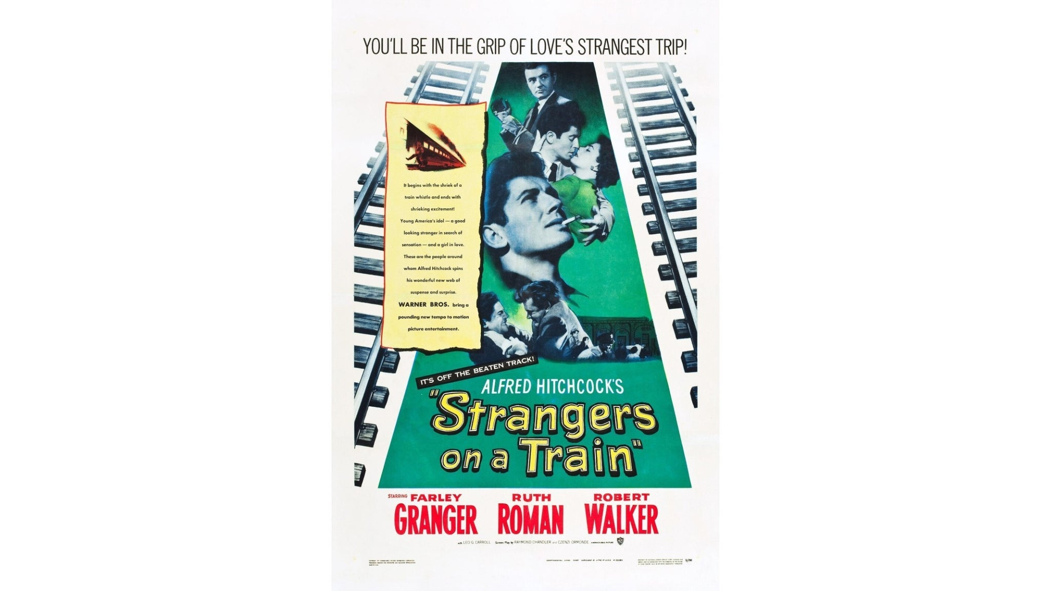 Movie: Strangers on a Train 5th Annual Hitchcock Series w/ John DiLeo