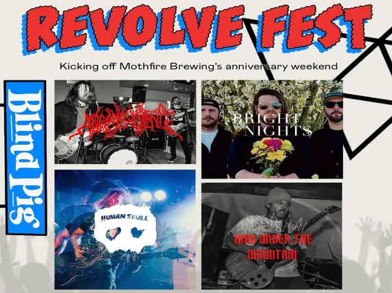 REVOLVE FEST, AGE, Human Skull, Bright Nights, and King Under The Mountain