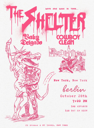 The Shelter • Baby Delgado • Cowboy Clean