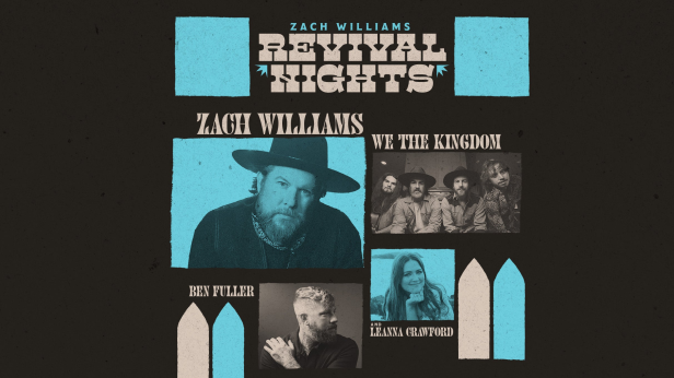 Zach Williams, We The Kingdom, Ben Fuller, and Leanna Crawford