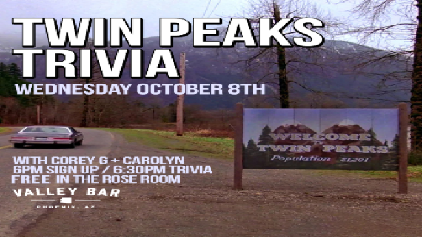 TWIN PEAKS TRIVIA w/ COREY G + CAROLYN