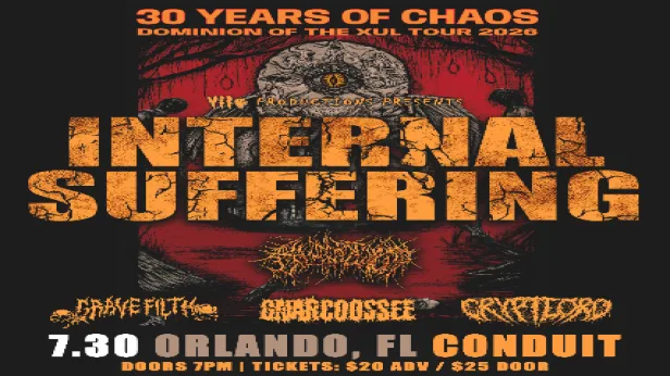 Internal Suffering "Dominion of the Xul" Tour