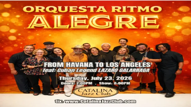 ORQUESTRA RITMO ALEGRE "From Havana to Los Angeles" | feat: Lázaro Galarraga