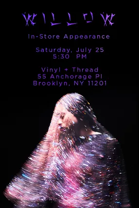 WILLOW : The Thread Album In-Store Appearance