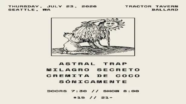 Astral Trap, Milagro Secreto, Cremita De Coco & Sonica Mente