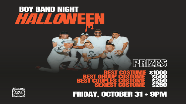 Boy Band Night Halloween