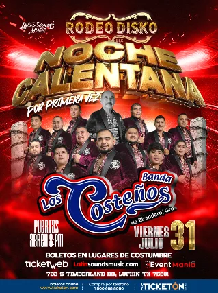 NOCHE CALENTANA - BANDA LOS COSTENOS