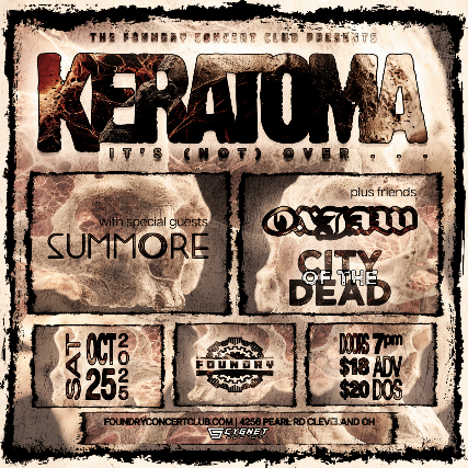 Keratoma, Summore, Oxjaw, City Of The Dead