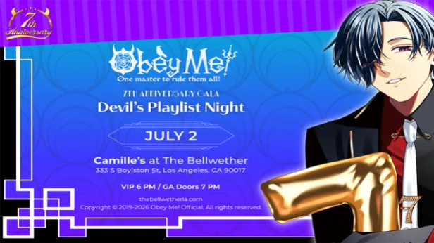 Obey Me! 7th Anniversary Gala
