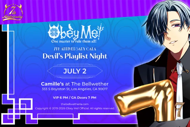Obey Me! 7th Anniversary Gala