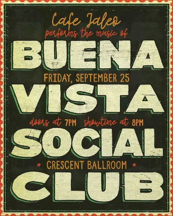 BUENA VISTA SOCIAL CLUB PERFORMED BY CAFÉ JALEO