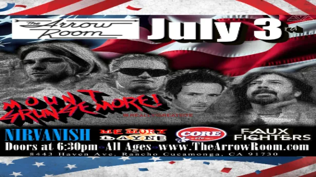 Nirvana, Alice in Chains, STP, Foo Fighters Tributes - Mount Grungemore