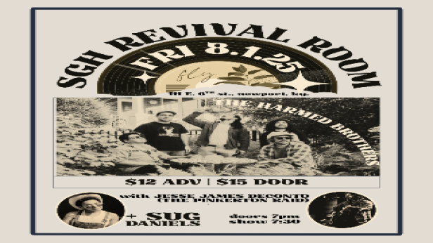 The Harmed Brothers with Sug Daniels and The Pinkerton Raid
