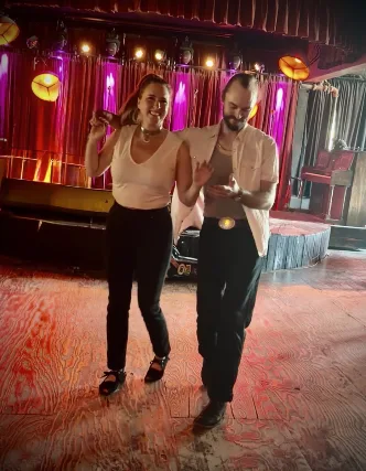 Intermediate Two-Step Lessons with Peggy and Dillon