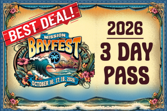 MISSION BAYFEST 2026 - 3-DAY PASS