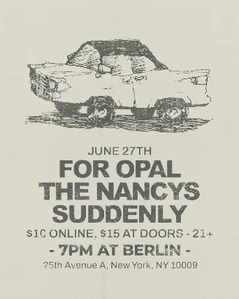 The Nancys | Suddenly | For Opal