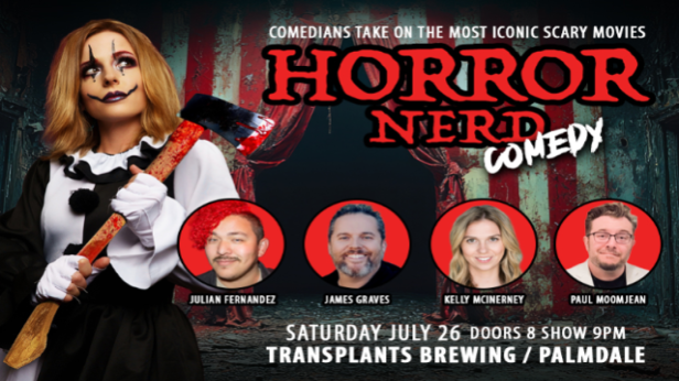 Horror Nerd Comedy- Comedians Taking On The Most Iconic Scary Movies