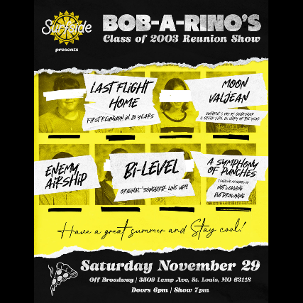 Surfside Presents: Bob-A-Rino's Class of 2003 Reunion Show