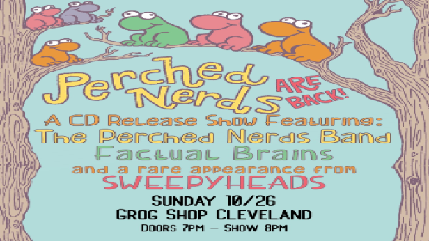 The Perched Nerds Band, Factual Brains, Sweepyheads