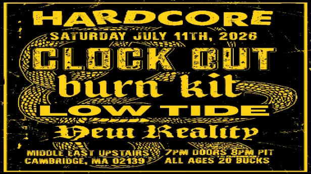 Clock Out, Burn Kit, Low Tide, New Reality