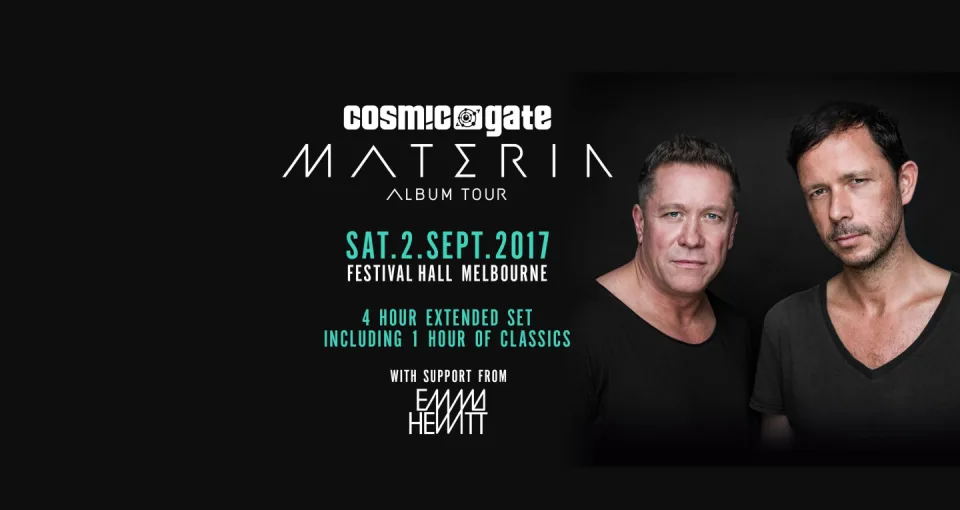 Cosmic Gate: Perspectives II Tour (Open to Close Set)