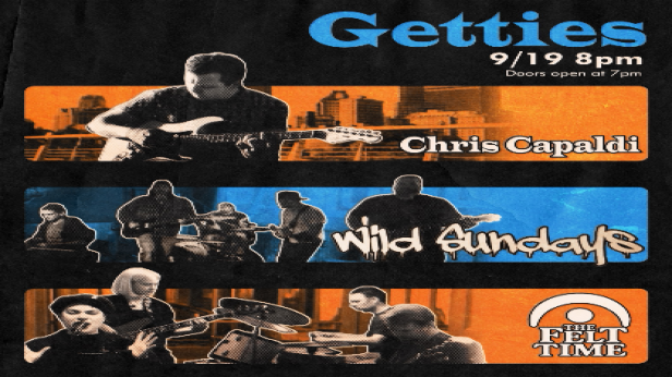 The Felt Time w/ The Wild Sundays, & Chris Capaldi