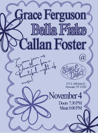 Grace Ferguson, Bella Fiske, Callan Foster