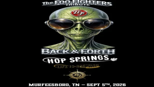 The Foo Fighters Tribute - Back & Forth Live at Hop Springs!