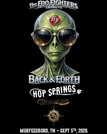 The Foo Fighters Tribute - Back & Forth Live at Hop Springs!