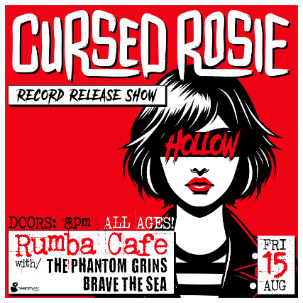 Cursed Rosie Record Release Show w/ The Phantom Grins & Brave the Sea
