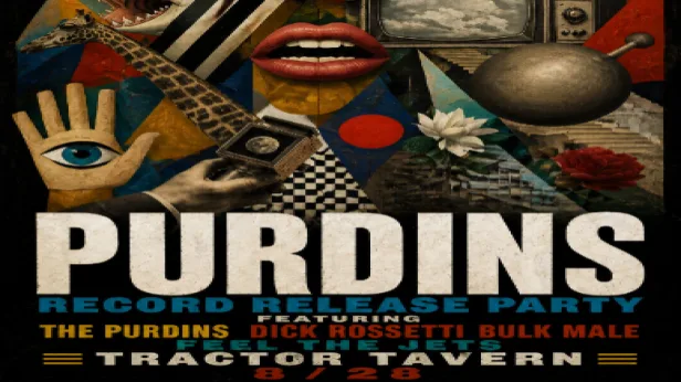 The Purdins (album release), Dick Rossetti Bulk Male, Feel the Jets